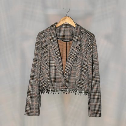 Chandelier Crop Blazer